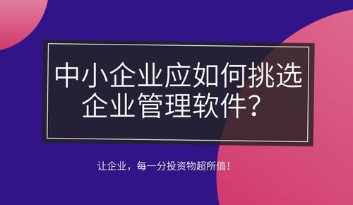 中小企業(yè)管理軟件選擇的3個要點(diǎn) 看完這個故事就都明白了