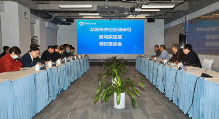 深圳市決策咨詢委員會(huì)常務(wù)副主任高振懷率隊(duì)調(diào)研鵬城實(shí)驗(yàn)室，聚焦信息技術(shù)服務(wù)與創(chuàng)新驅(qū)動(dòng)